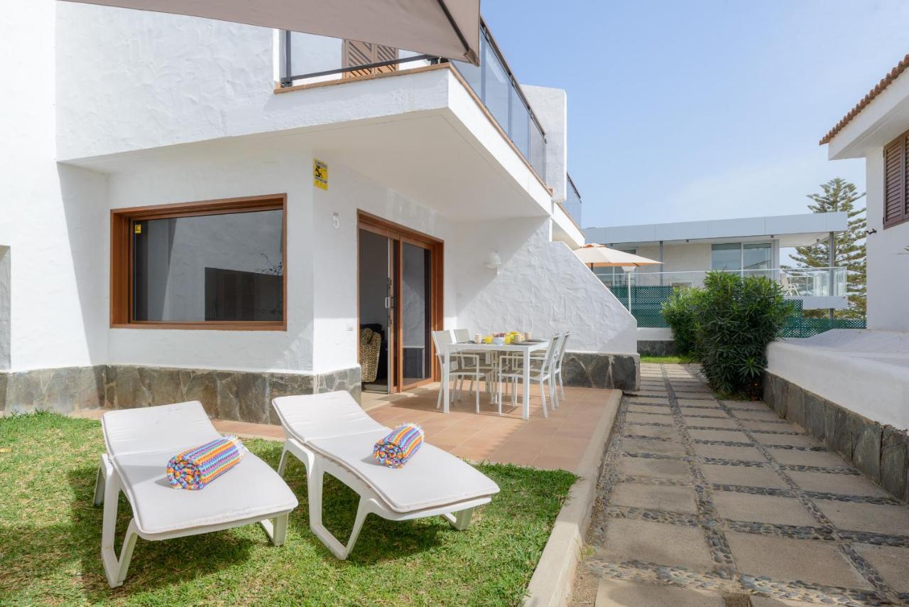 Bonito Bungalow Con Piscina Junto A La Playa San Bartolomé Ngoại thất bức ảnh
